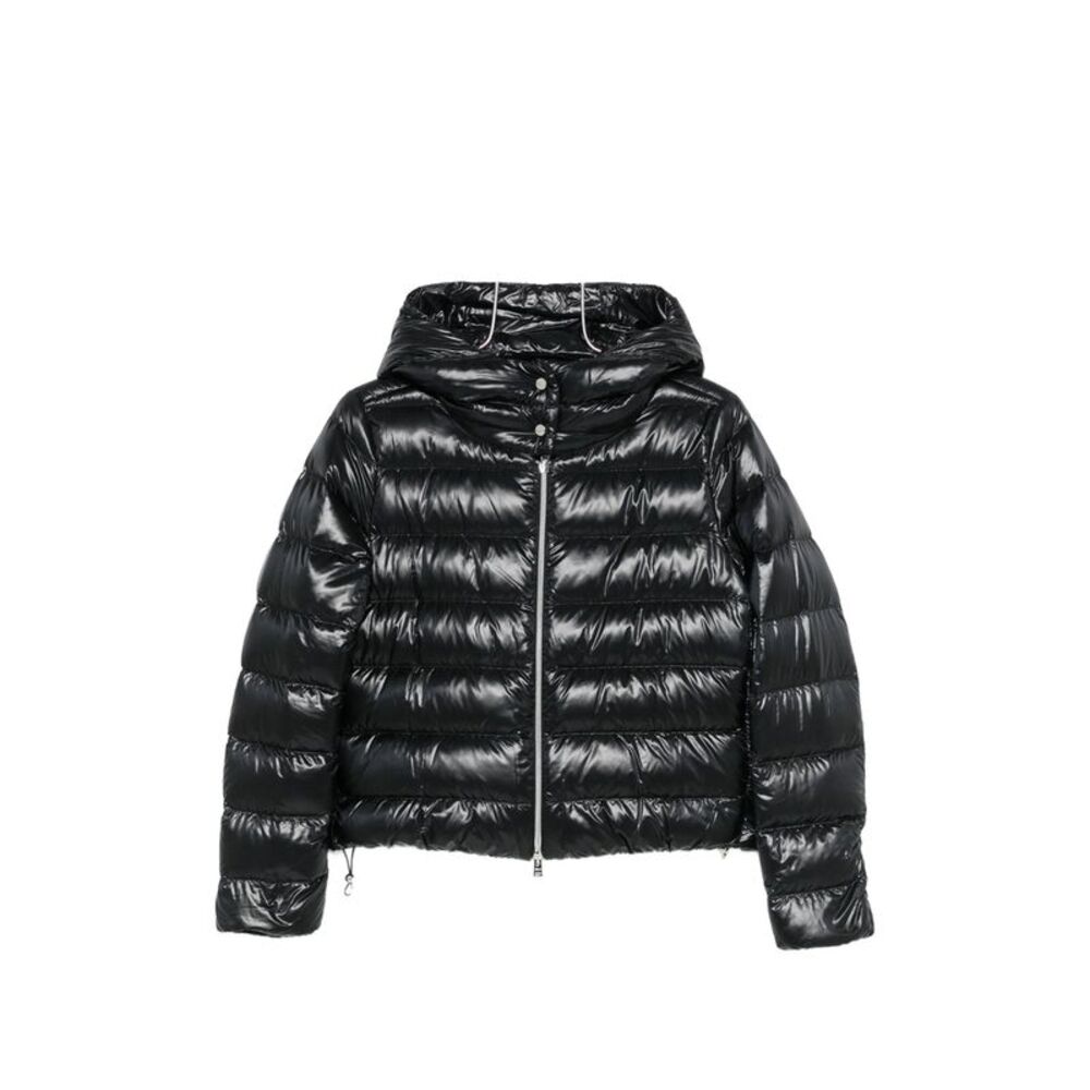 Herno Black Jackets Women